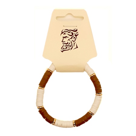 Brown White - Bracelet bracelet-009
