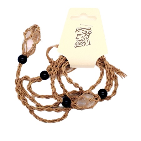 Translucent Medium Stones Necklace & Bracelet bracelet-necklace-string_005
