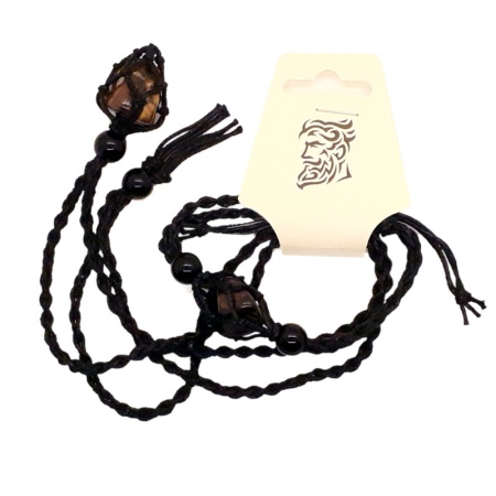 Dark Stones Necklace & Bracelet bracelet-necklace-string_012