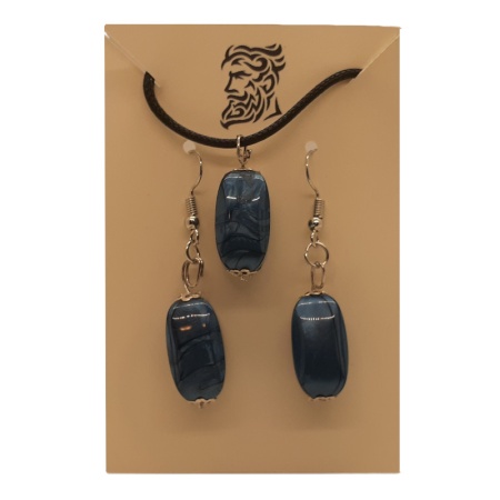 Deep Blue Pendant and Earrings deep-blue-pendant-earrings-set