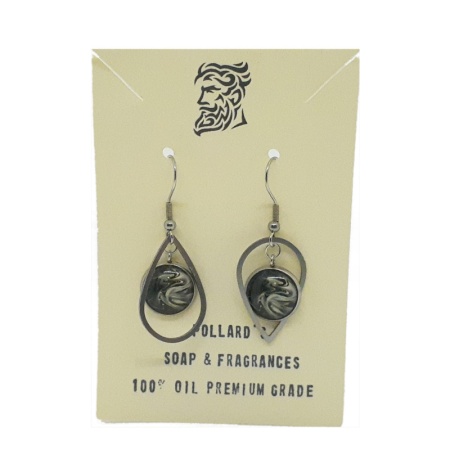 Frame Series 005 - Deep Black earrings-frame-series_005-deep-black