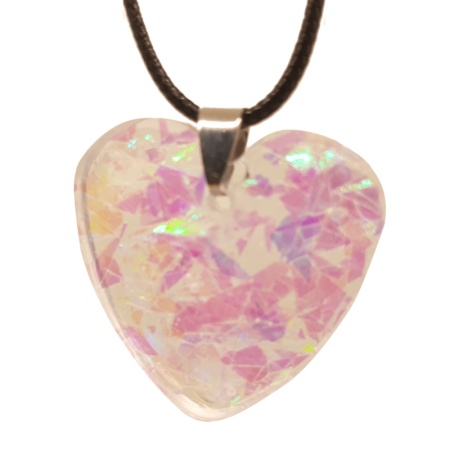 Iridescent Heart Pendant iridescent-heart