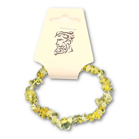 Shade of Yellow Stones Bracelet 8" shade-of-yellow-stones-bracelet-8-inches