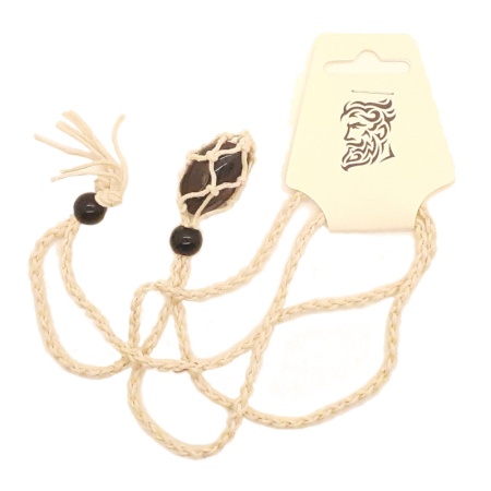 Ivory String Necklace and Dark Stone string-necklace-stone_008_1468078972