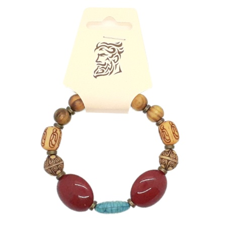 The Two Reds Bracelet 8" 1/2 the-two-reds-bracelet-8-half-inches