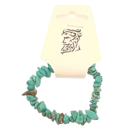 Turquoise Stones Bracelet Variant 8" turquoise-stones-variation1-bracelet_8in
